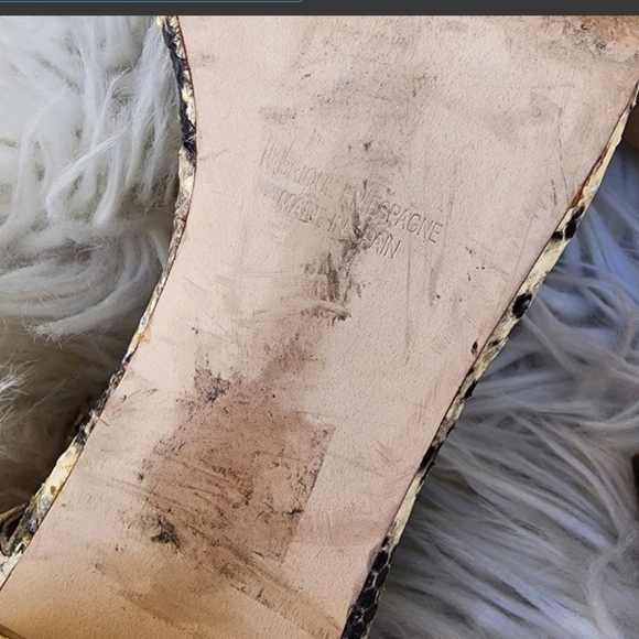 Free People Bardot Snake mary Jane's 38/7.5-8 - Picture 14 of 16